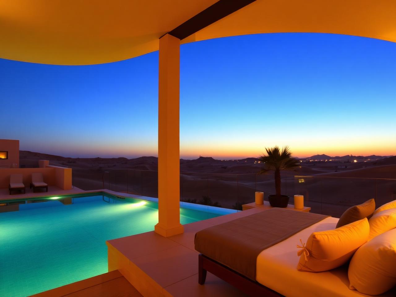 Dune Palms Resort in Al Marmoom, Dubai